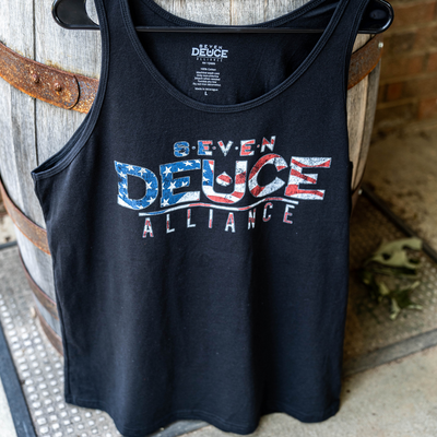 The OG 2.0 Tank - USA Patriotic on Black