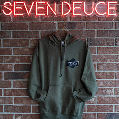 The weekday hoodie - Army Green